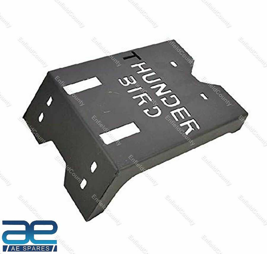 Engine Guard Skid Plate Steel Black Fits Royal Enfield Thunderbird 350 500cc