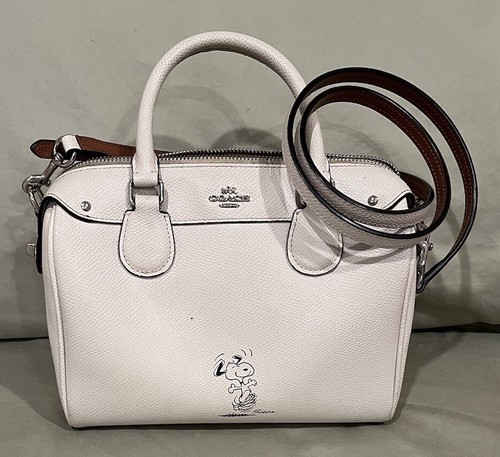 Coach x Peanuts Snoopy Crossbody Mini Tote Bag Adjustable