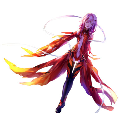 Guilty Crown Inori V10 Weatherproof Anime Sticker 6'' Car Decal