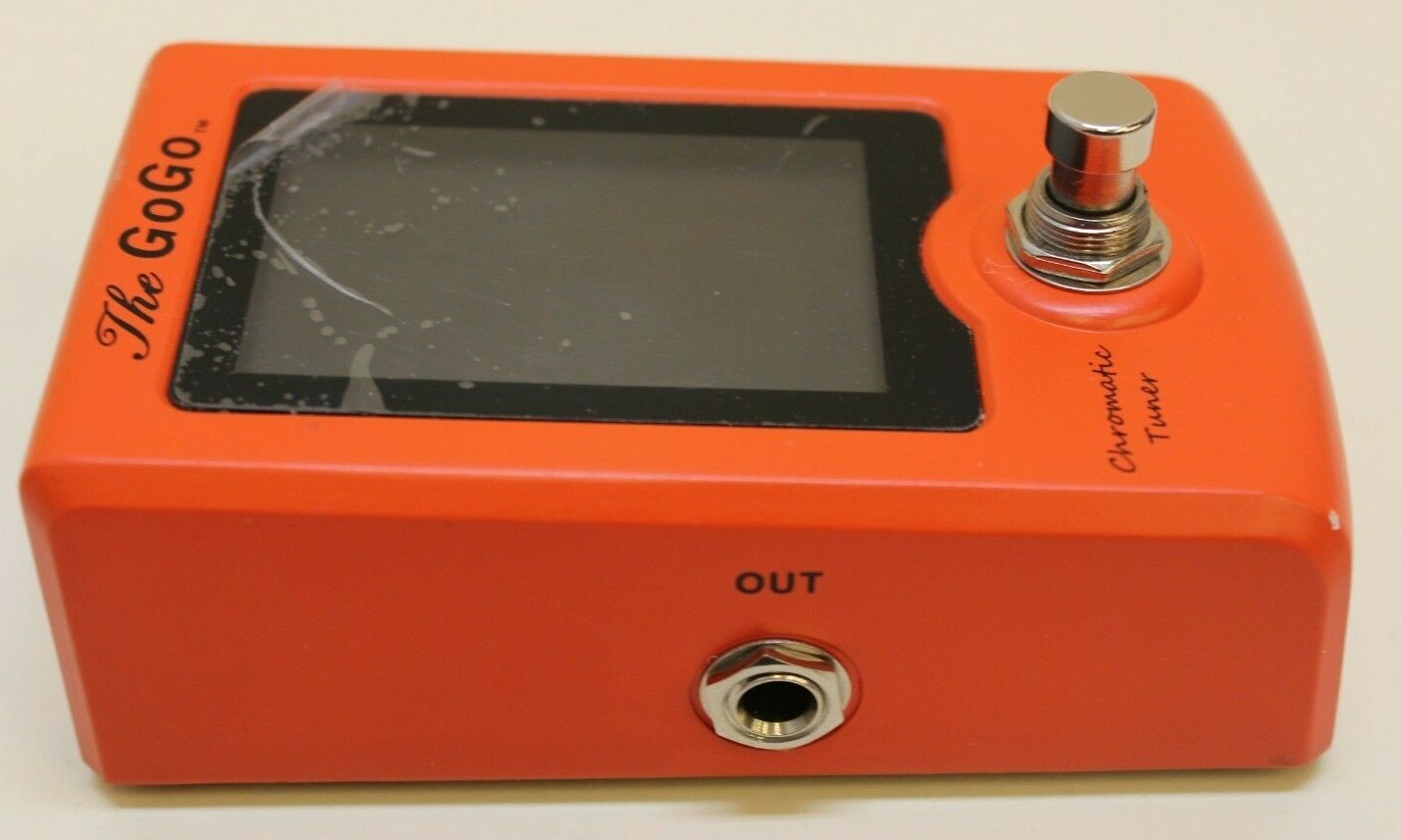 GOGO Tuners The GOGO Pedal Tuner Orange - Excellent Condition - Free Shipping