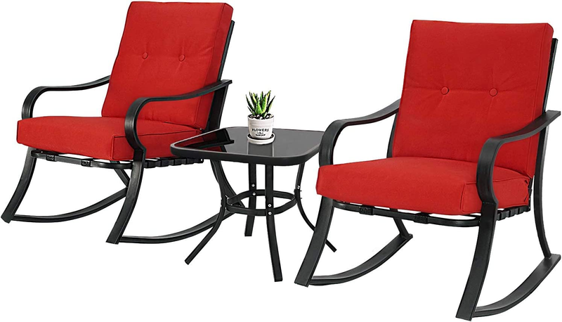 Patio Furniture With Red T