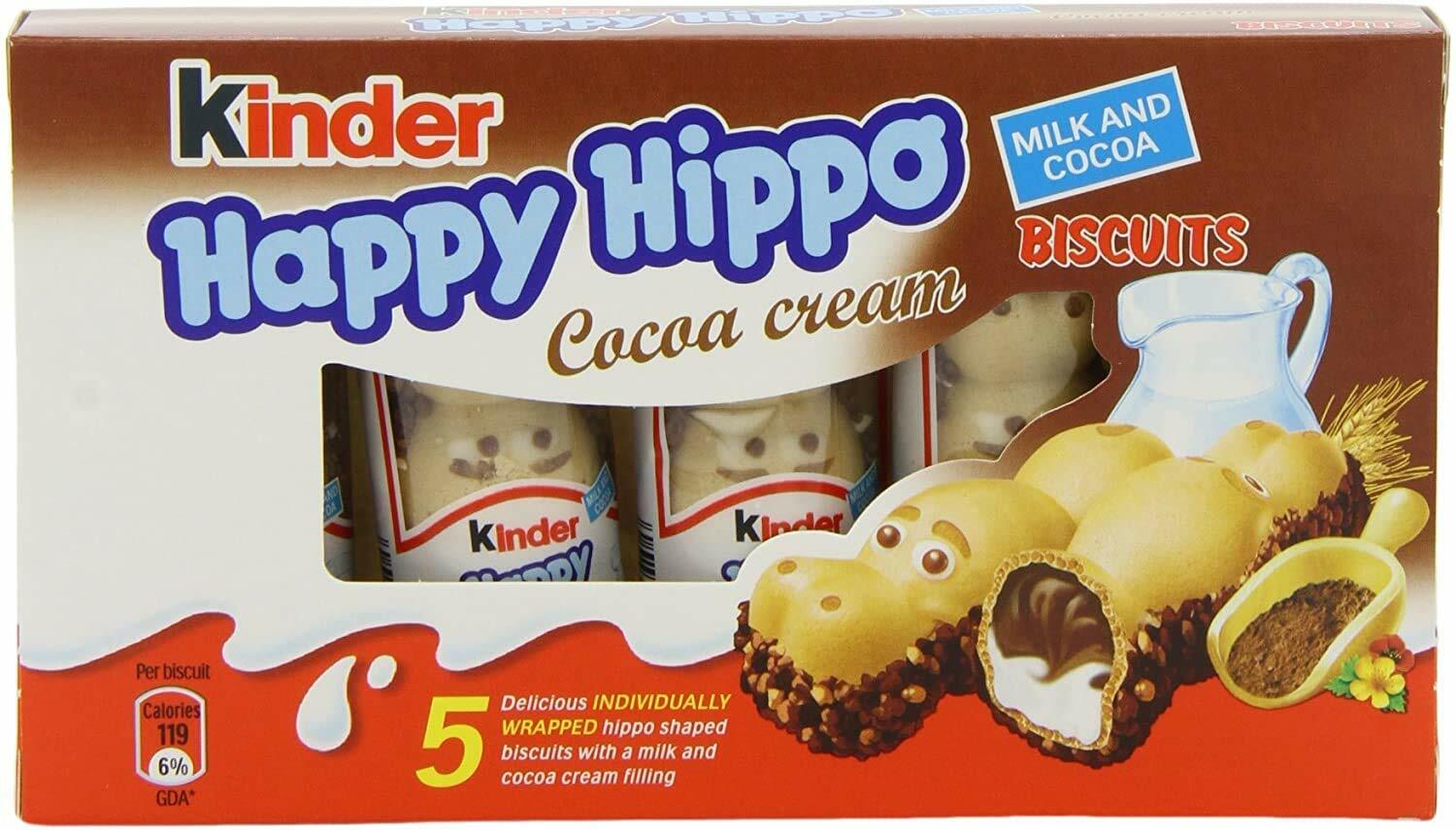 Kinder бегемотики Happy Hippo