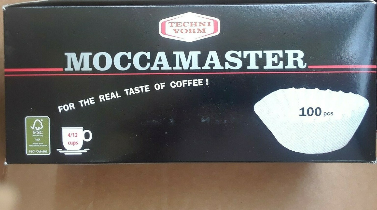 Technivorm Moccamaster Moccamaster Filters Flat Bottom Paper