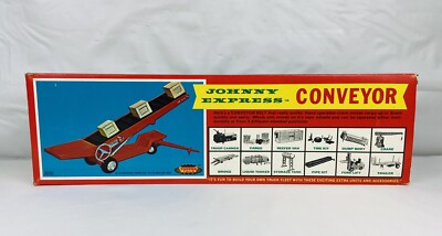 Vintage 1965 Topper Toys JOHNNY EXPRESS CONVEYOR New Old Stock in Box USA Made