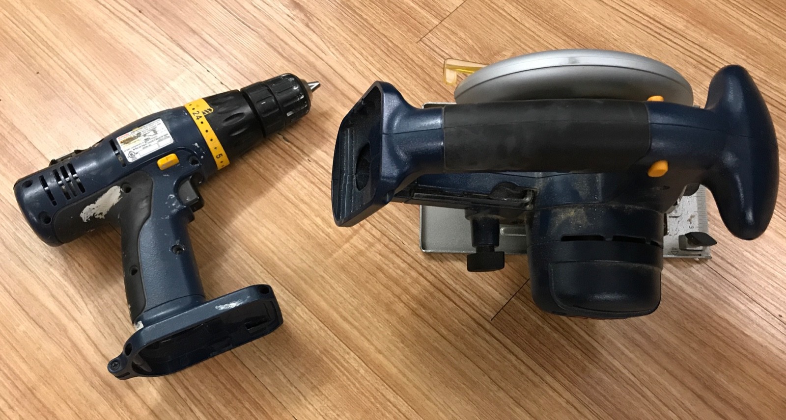 Ryobi 14.4v Cordless Tool Lot - Drill/Driver, Circular Saw