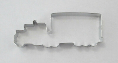 5.5'' Truck Driver Trucker Big Rig Cookie Cutter Tractor Trailer 18 Wheeler Semi