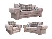 brand new Verona scatter back sofa available