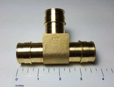 1 PIECE 1'' PEX A TEE 1 INCH EXPANSION TEE -FOR UPONOR (WIRSBO)