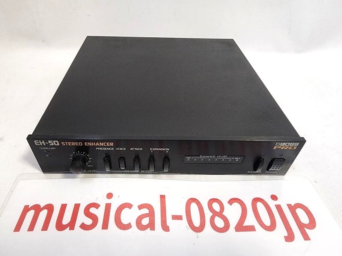 高い素材 Half Enhancer Stereo Pro EH-50 Boss Rack eBay | Effects ギター