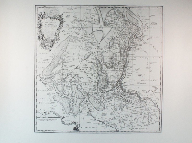 Comitatuum Oldenburg Et Delmenhorst Regis Friderici V Reproduktion G-4515