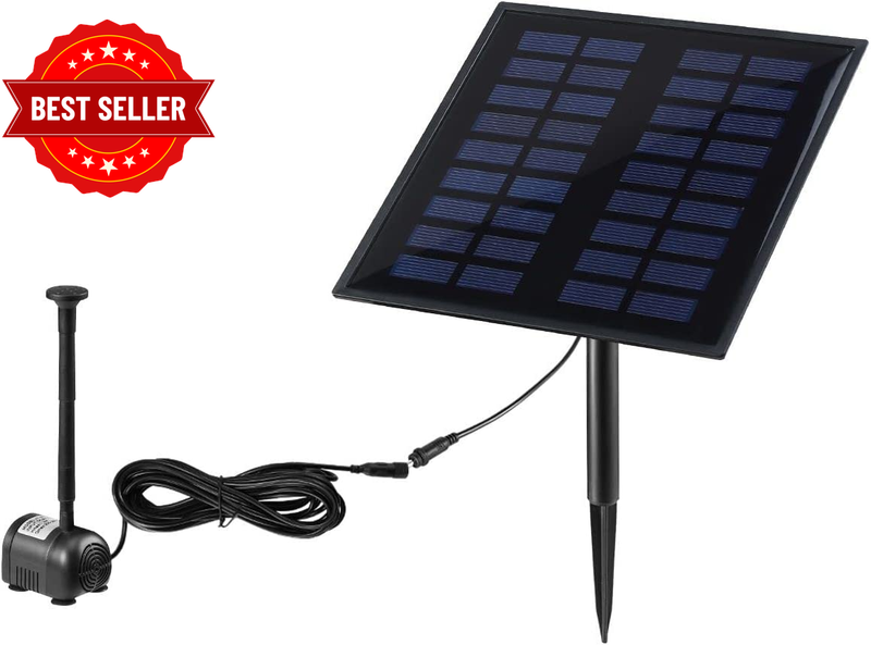 5W Solar Powered Fountain Water Pump for Outdoor Garden Pond Pool