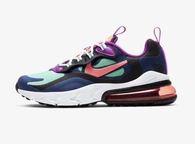 Air max 270 react trainer top blue void / photo blue