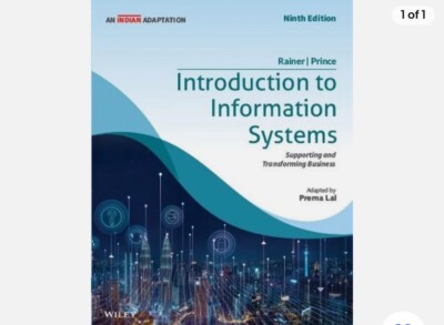 Introduction to Information Systems 9e by Brad Prince and Kelly Rainer 