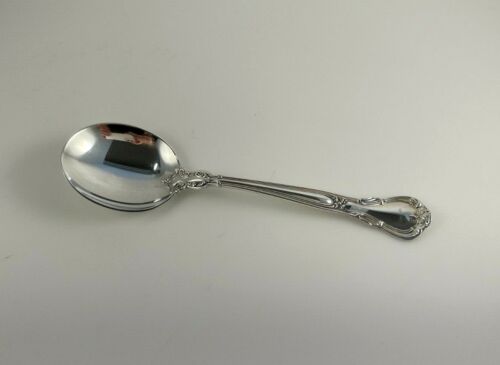 Gorham Chantilly Sterling Silver Cream Soup Spoon 6 1/4"-Old Mark- No Monogram