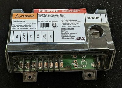 Controls - Honeywell S8600m