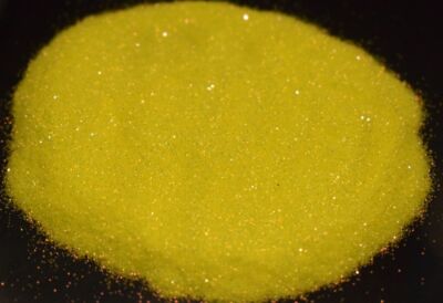 Yellow Spark Ultra Sparkle Metal Flake Glitter 0.008 .008 Hex Painting Epoxy 