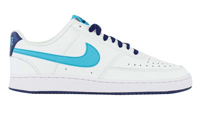

Мужские кроссовки Nike Court Vision Lo White/Turquoise Blue-Blue Void (DM1187 100)
