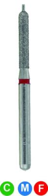 CROSSTECH MultiUse Dental Diamond N4MC, GUIDEPIN-508/014C, CRSE, 5 Burs 