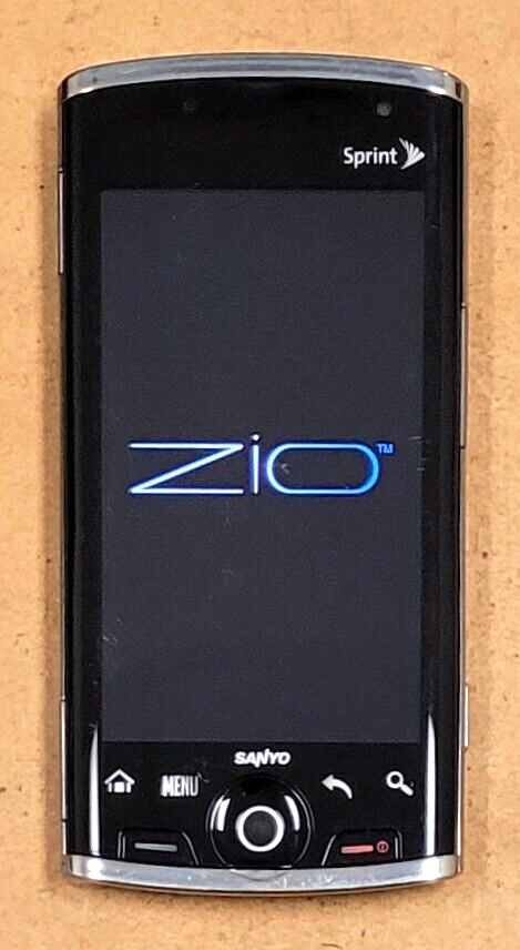Sanyo Zio SCP-8600 - Black and Silver ( Sprint ) Very Rare