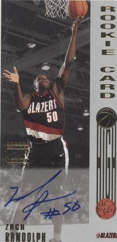 2001-02 Topps High Topps - Zach Randolph #135