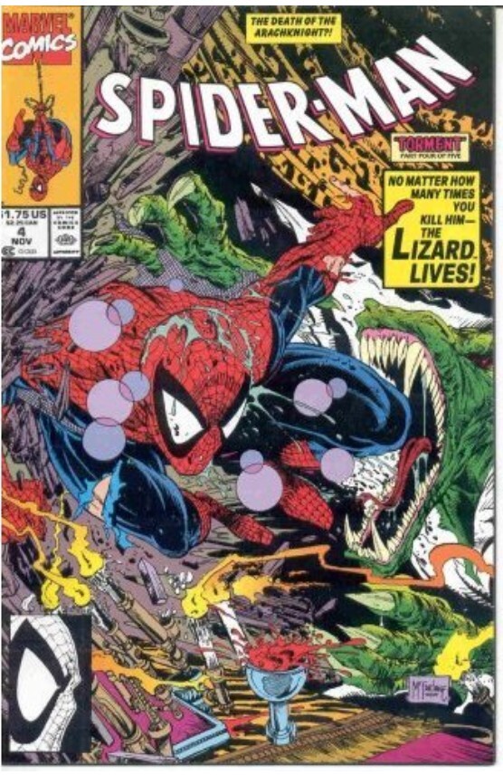 Spider-man #4 (1990) Todd McFarlane Torment Lizard VG | eBay
