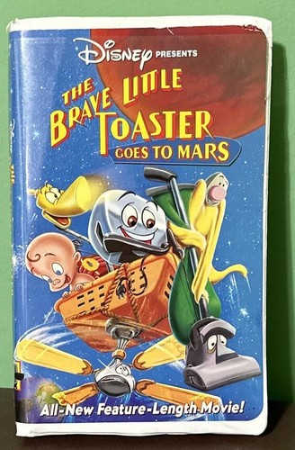 Goes To Mars Vhs 1998 Toaster Lampy Radio Kirby Blanky