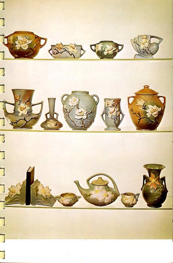 Roseville Art Pottery in Color 1970