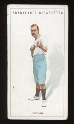 1924 Franklyn Davey & Co. Cigarettes Boxing #1 Position VG