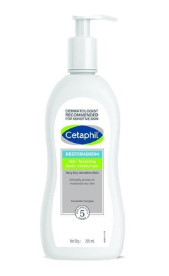 Cetaphil Restoraderm Body Moisturizer Hydration and Long Lasting Relief, 295 ml