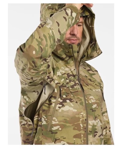 Pre-owned Arc'teryx Leaf - Alpha Jacket Lt (gen2.1) - Multicam - Small In Multicolor