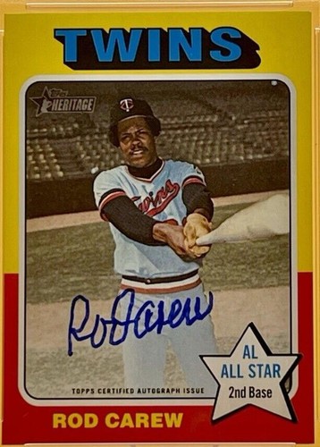 2024 Topps Heritage - Rod Carew #75RO-RC