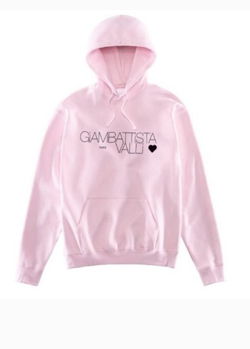 【完売品】atmos pink x LiLi Hooded Sweatshirt 2019 GIAMBATTISTA VALLI x H&M Light Pink Hooded Sweatshirt