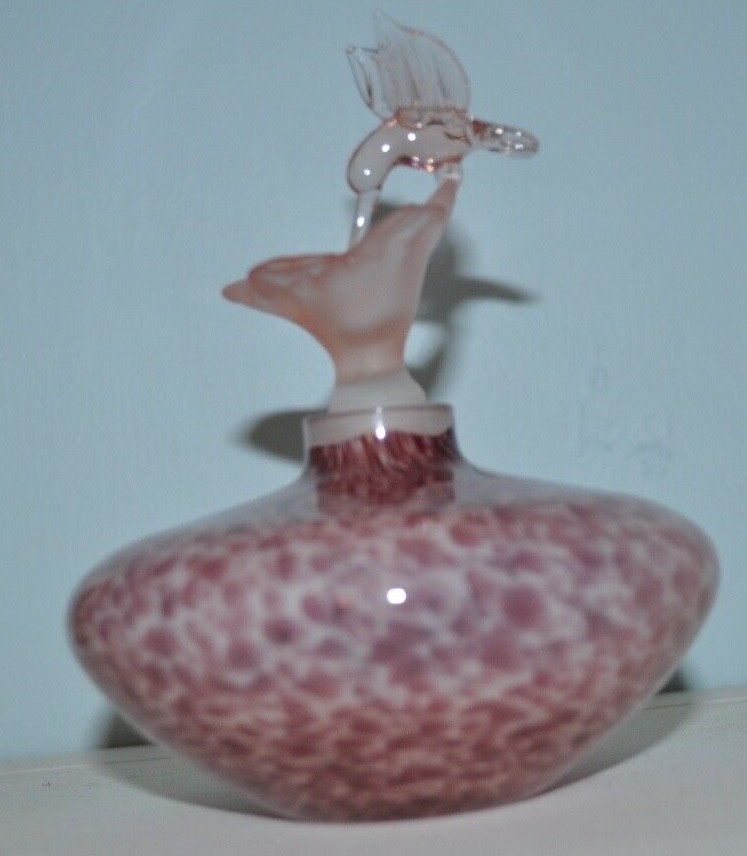 Vintage Glass Perfume Bottle