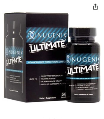 Nugenix Total T Ultimate Testo Boost 56ct EXP 2027+ Free Ship!
