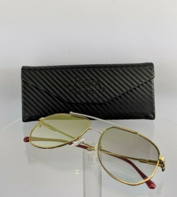 Pre-owned Porta Romana Brand Authentic  1232 Sunglasses Col. 100 1232 Vintage Pink Lens In Pink Gold Reflective Lenses