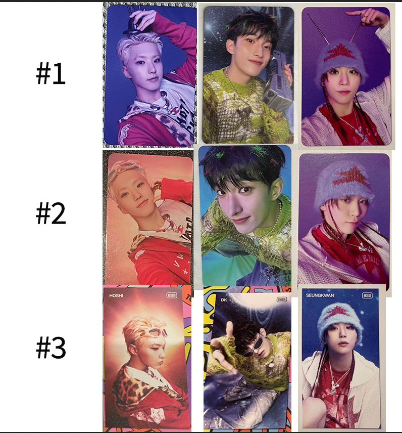 BSS TELEPARTY & DK & HOSHIまとめ売り BSS, DK, HOSHI, SEUNGKWAN - SEVENTEEN BSS TELEPARTY 2nd
