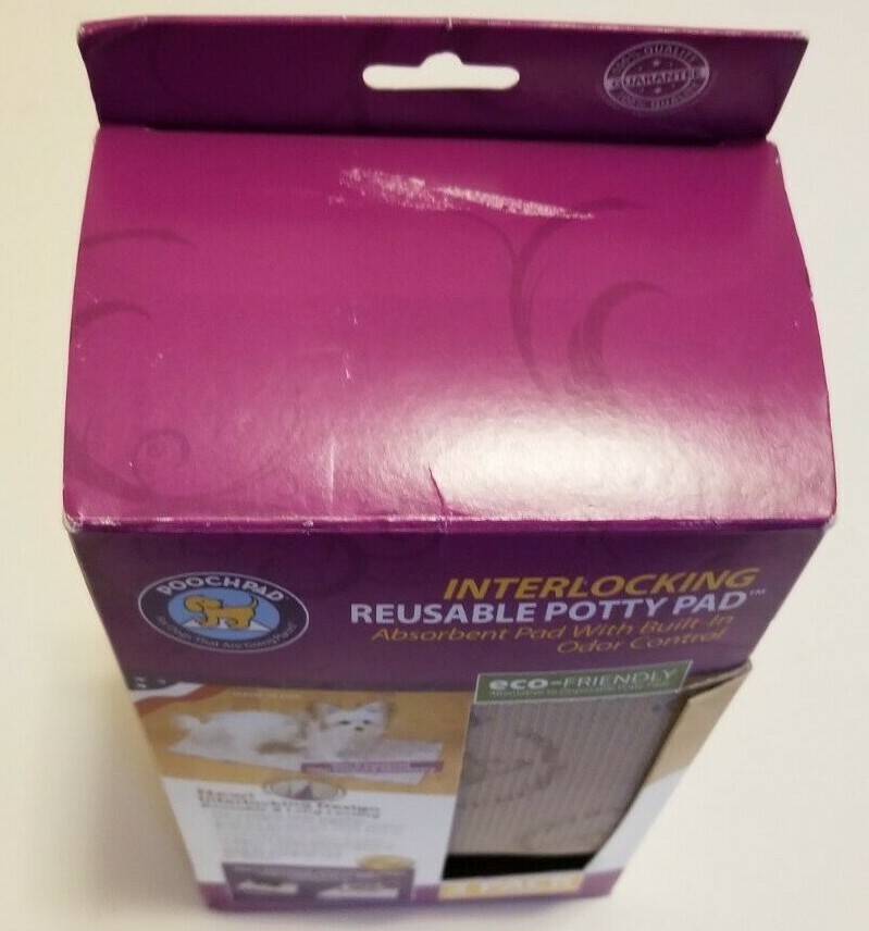 Interlocking reusable potty pad