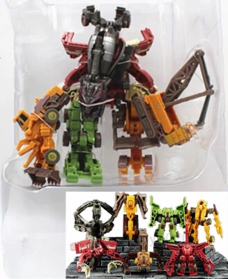 Transformer Devastator Kombinieren 7 Roboter LKW Auto Spielzeug Action Figuren