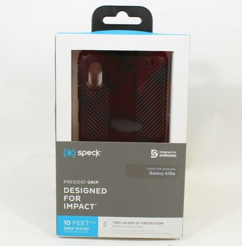 Speck Presidio V Grip Series Case for Samsung Galaxy A10e - Black - New Inbox