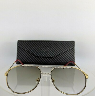 Pre-owned Porta Romana Brand Authentic  1232 Sunglasses Col. 100 1232 Vintage Pink Lens In Pink Gold Reflective Lenses