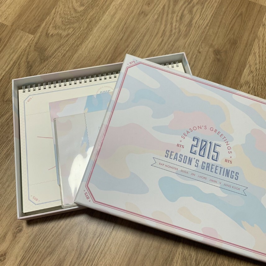 BTS SEASON'S GREETINGS 2015 2016 ボックスセット BTS Bangtan Boys 2015 Season Greetings Full Set Limited Rare