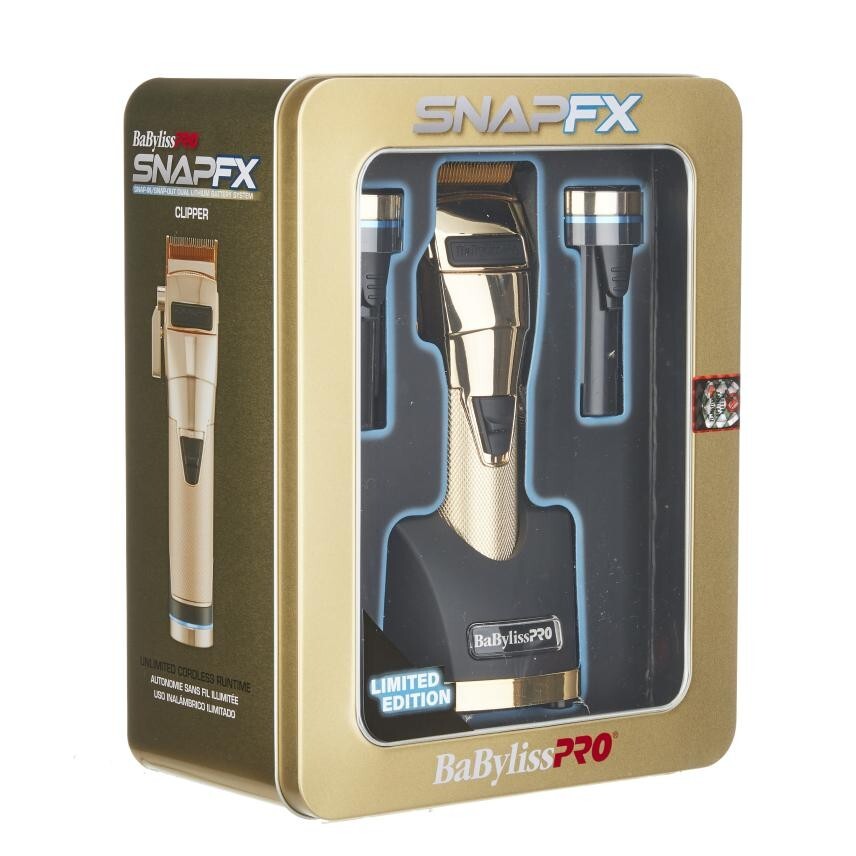BaBylissPRO Limited Edition Gold SNAPFX Clipper | FX890GI