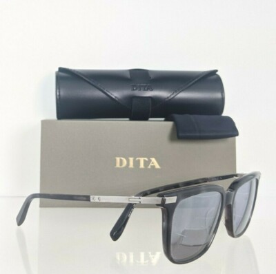 Pre-owned Dita Brand Authentic  Sunglasses Cooper Drx-2075-c Silver Grey 53mm Frame In Gray