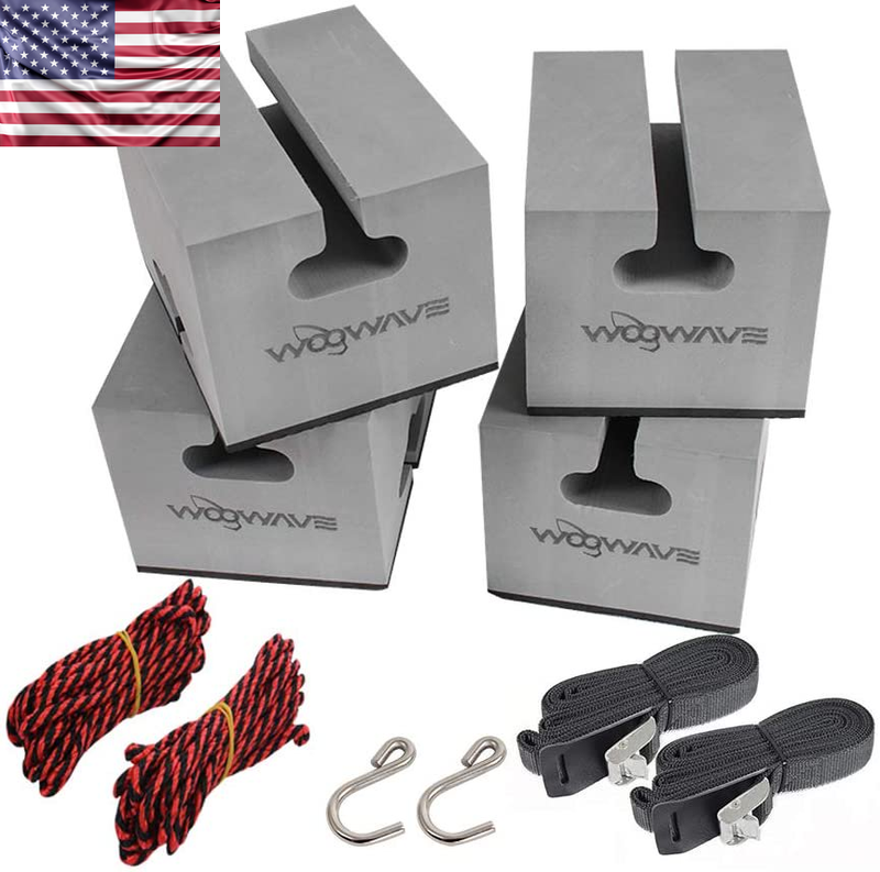 Pads Universal Car Canoe Carrier Pad Kit Foam Block Paddle Board