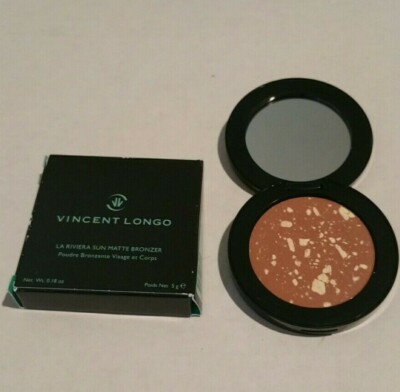Vincent Longo La Riviera Sun Matte Bronzer  - Sun Drenched 10358 NWOB .18 oz.