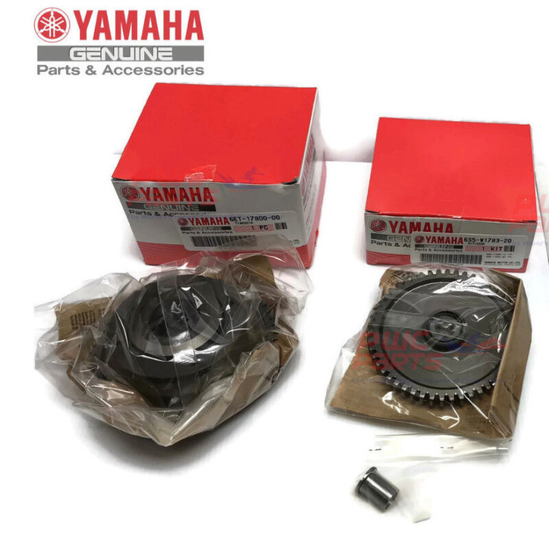 Yamaha Fx-sho Fzr Fzs Oem Supercharger Clutch & 57t Drive Gear Kit 6s5-17800-20-