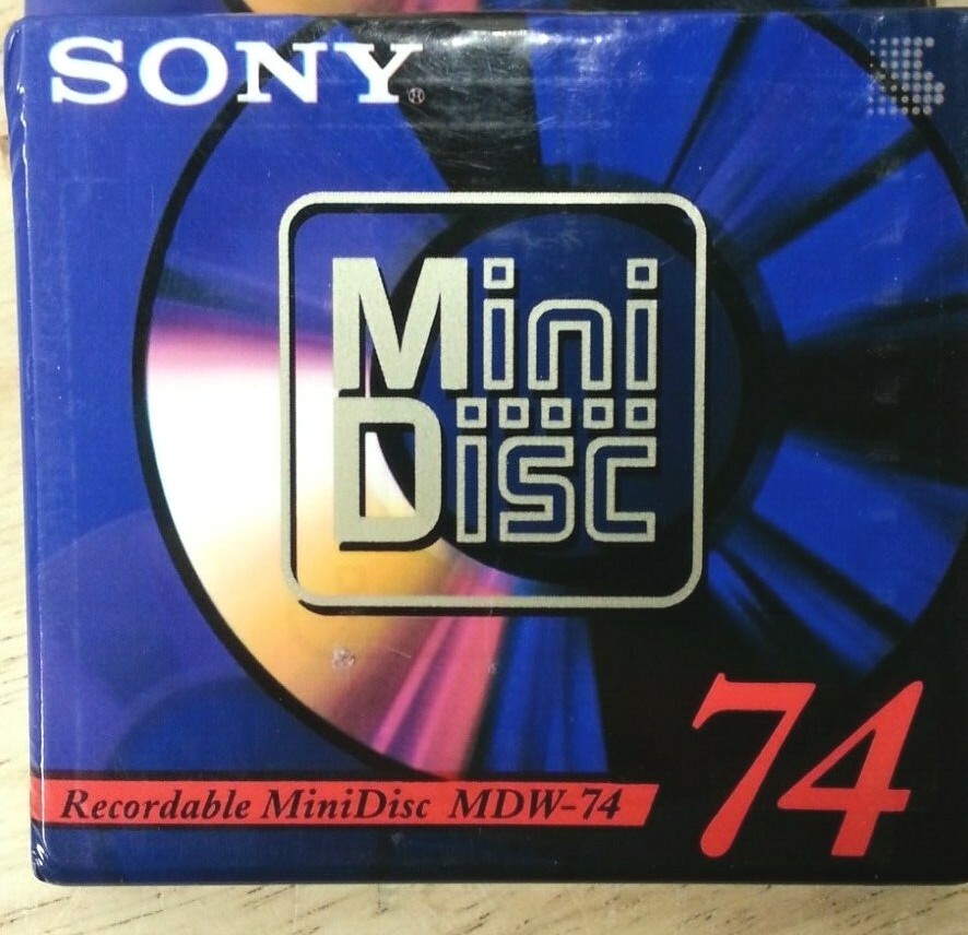 SONY - MiniDisc - MDW-74 -  LOT of 4 - NEW - Factory Sealed