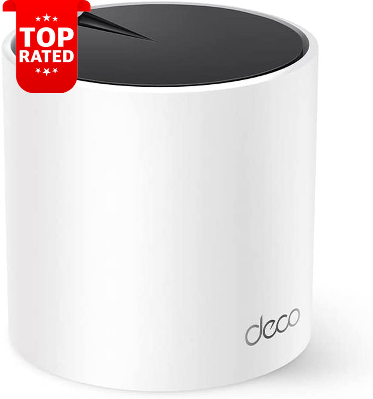 Deco X55(1-Pack) AX3000 Dual Band Wi-Fi 6 Mesh Wi-Fi, 160 Mhz, WPA3