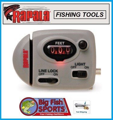 Rapala Lighted Fishing Line Counter RLLC for Trolling or Bottom Fishing 999'