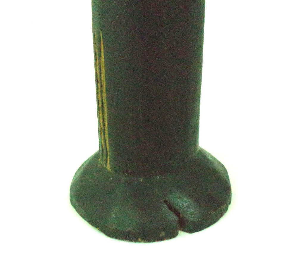 Vintage African Ashanti Fertility Doll Tribal Wood Carving Large 14'' Inches